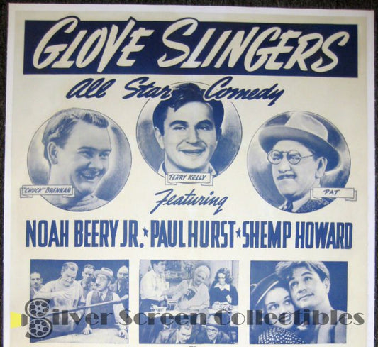 Glove Slingers (1939) - Original U.S. One Sheet (27" x 41")