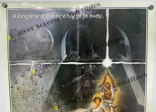 Star Wars (1977) - Original U.S. One Sheet Movie Poster (27" x 41")