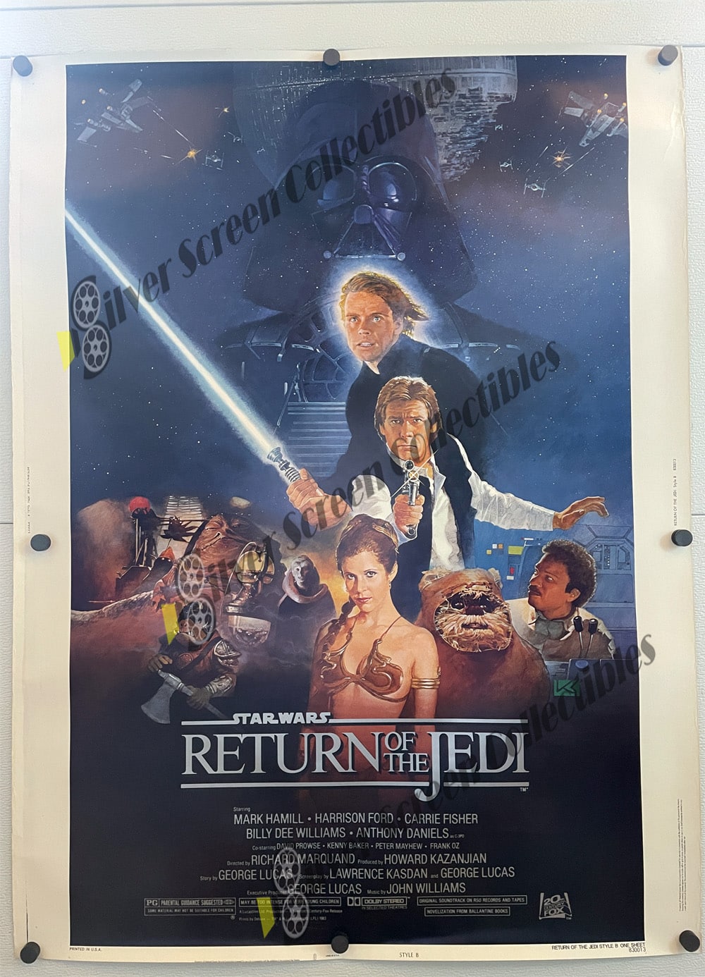 Return of the Jedi (1983) - Original U.S. Movie Poster (30" x 40")