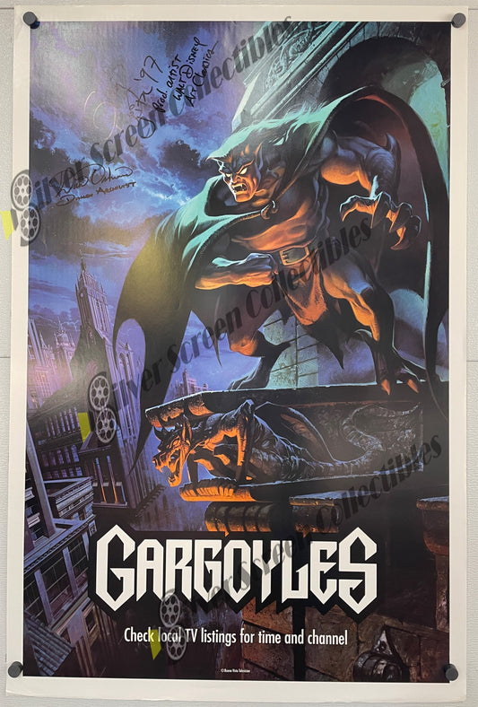 Gargoyles (1994–1997)  Signed - Original U.S. (TV) One Sheet (27" x 41")