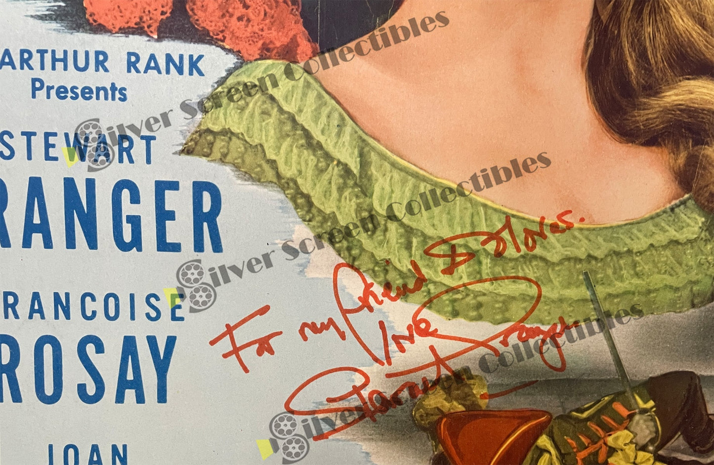 Saraband (1948) - Original U.S. Insert Movie Poster - SIGNEd (14" x 36")