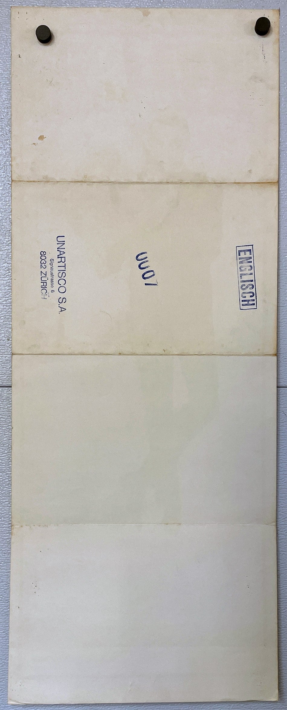 Viva James Bond (1970s) - Original U.S. Insert Movie Poster (14" x 36")