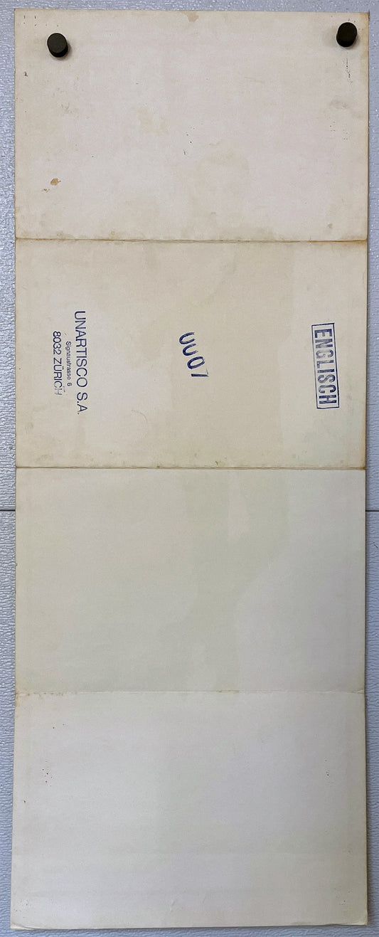 Viva James Bond (1970s) - Original U.S. Insert Movie Poster (14" x 36")