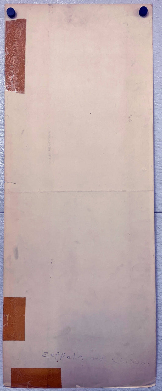 Zeppelin (1971) - Original U.S. Insert Movie Poster (14" x 36")