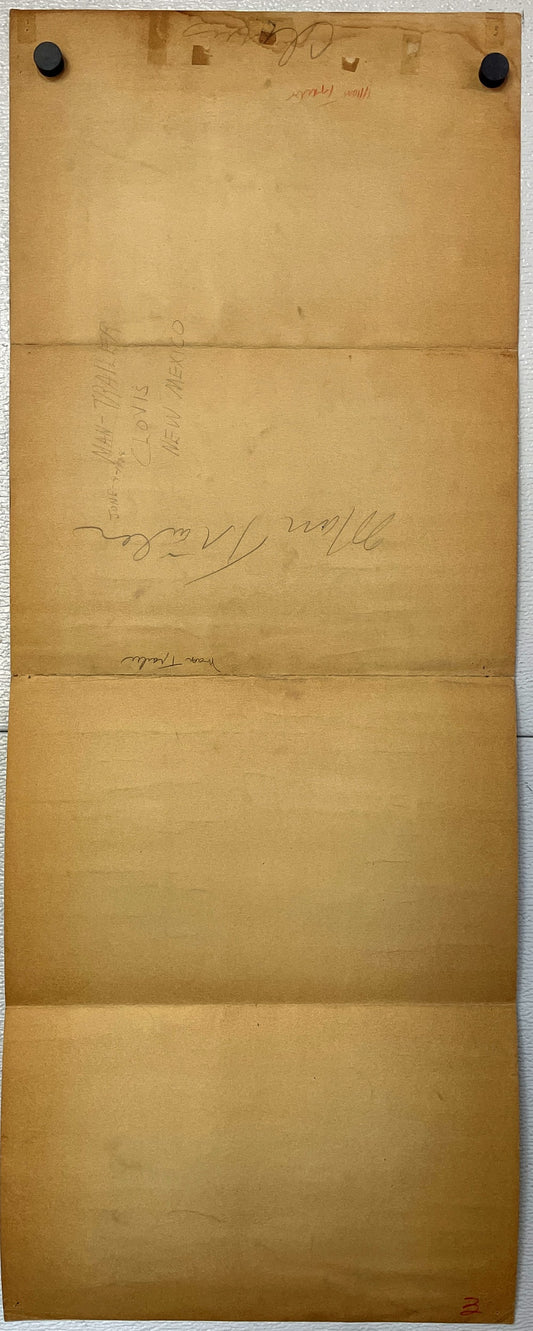 The Man Trailer (1934) - Original U.S. Insert Movie Poster (14" x 36")