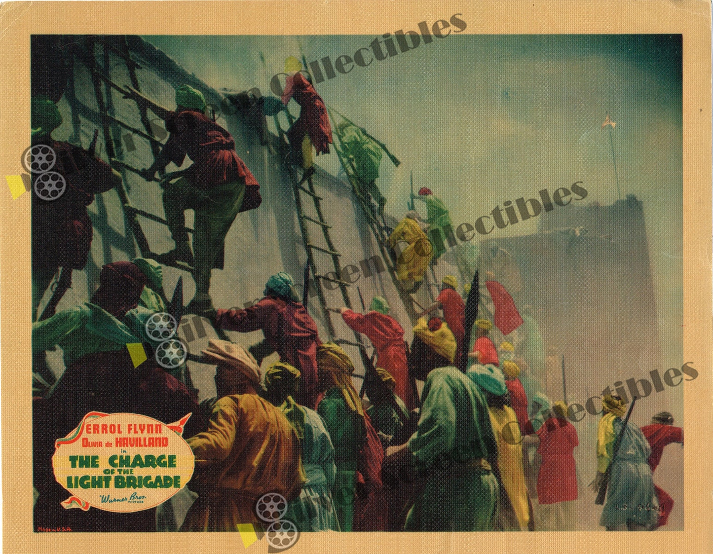 The Charge of the Light Brigade (1936) - Original U.S. Lobby Card (11" x 14")
