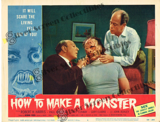 How to Make a Monster (1958) - Original U.S. Lobby Card (11" x 14")