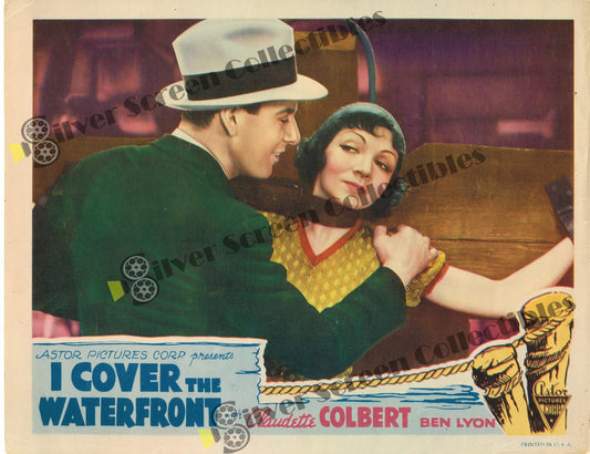 I Cover the Waterfront (1933) - Original U.S. Lobby Card (11" x 14")