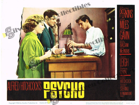Psycho (1960) - Original U.S. Lobby Card (11" x 14")