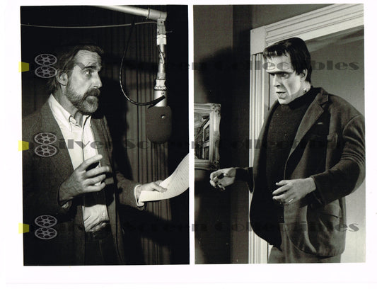The Munsters / Mystery Theater / Fred Gwynne Double Portrait - Original Television Promotional Photo(7" x 9")