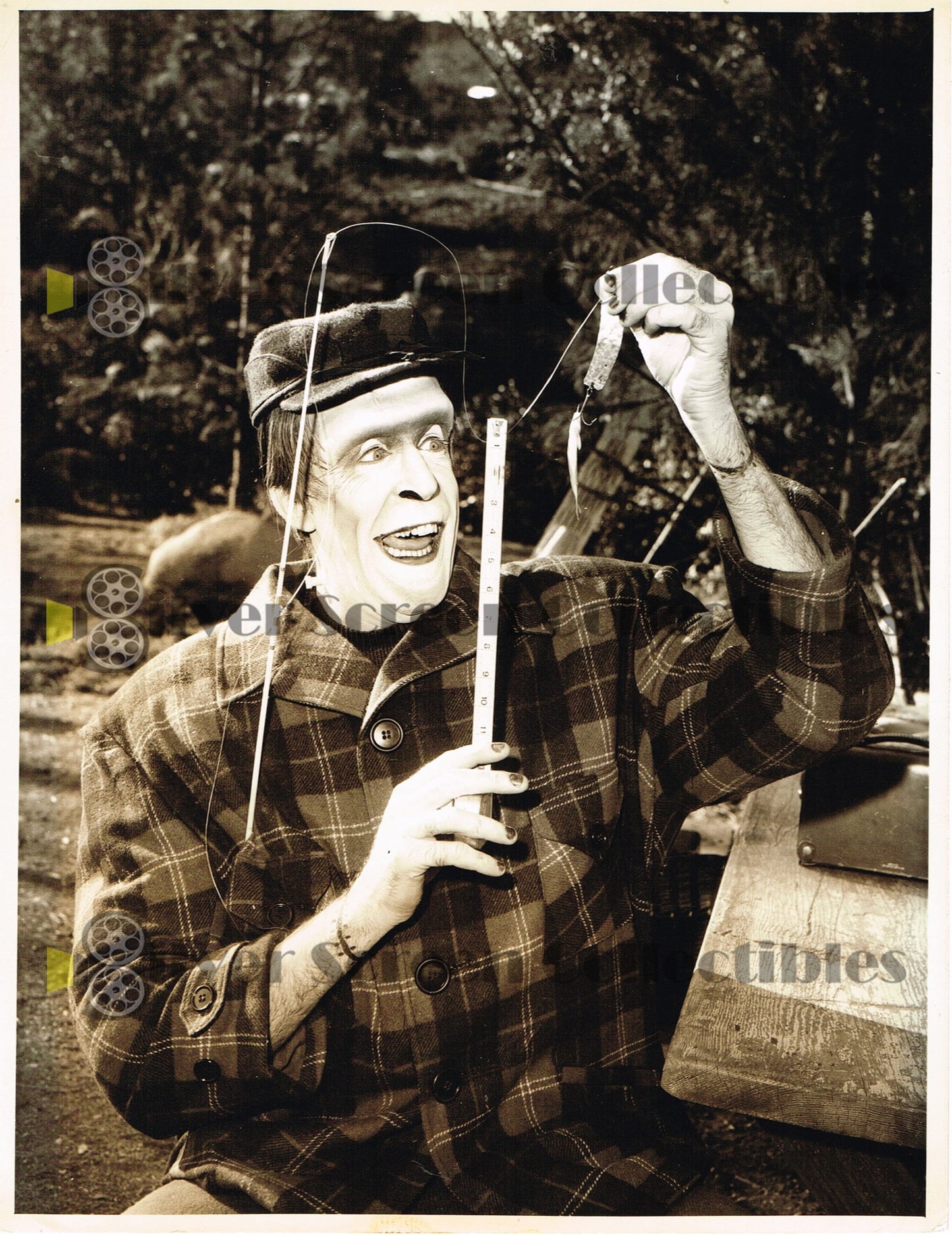 The Munsters (1964–1966) / Fred Gwynne Action Portrait - Original Television Promotional Photo(7" x 9")