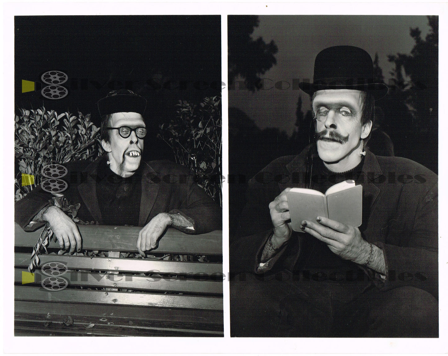 The Munsters (1964–1966) / Fred Gwynne Double Portrait - Original Television Promotional Photo (7" x 9")