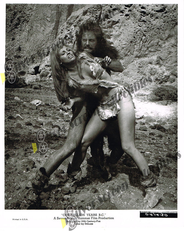 One Million Years B.C. (1966) - Vintage B&W Movie Still/Photo (8" x 10")