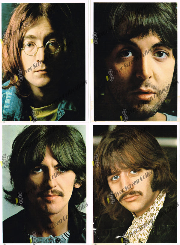 The Beatles / John, Paul, George & Ringo - Color photos (7.75" x 10.75")