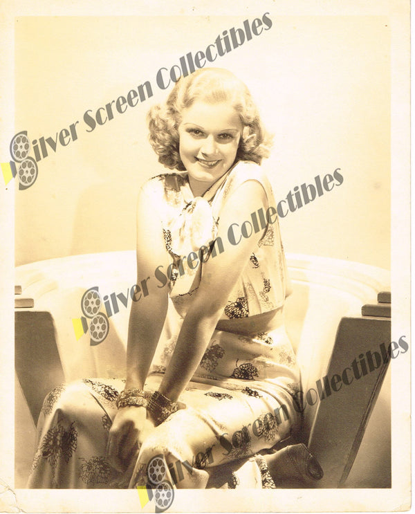 Jean Harlow - Vintage Sepia Movie Still/Photo (8" x 10")