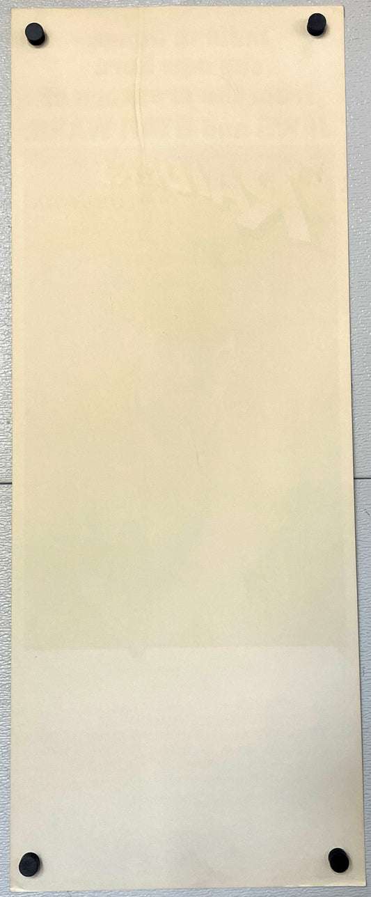 Raiders of the Lost Ark (1981) - Original U.S. Insert Movie Poster (14" x 36")