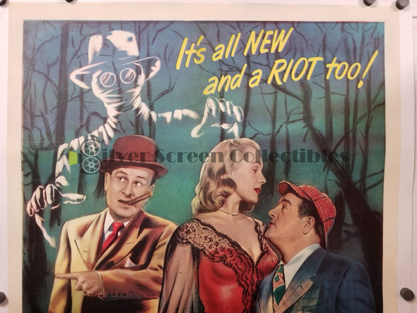 Abbott and Costello Meet the Invisible Man (1951) - One Sheet Movie Poster (27"x41")[On Linen]