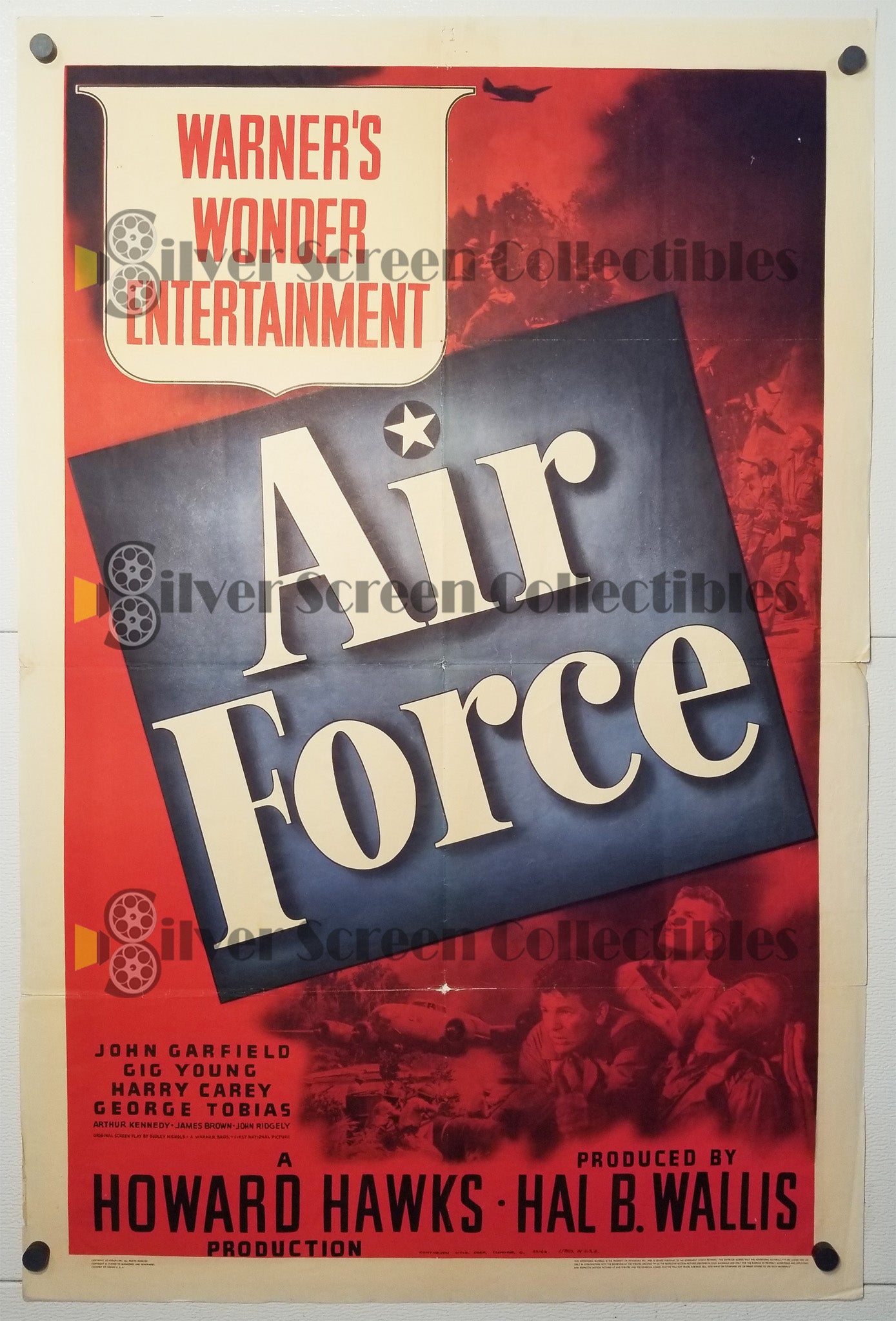 Air Force (1943) - Original U.S. One Sheet (27" x 41")