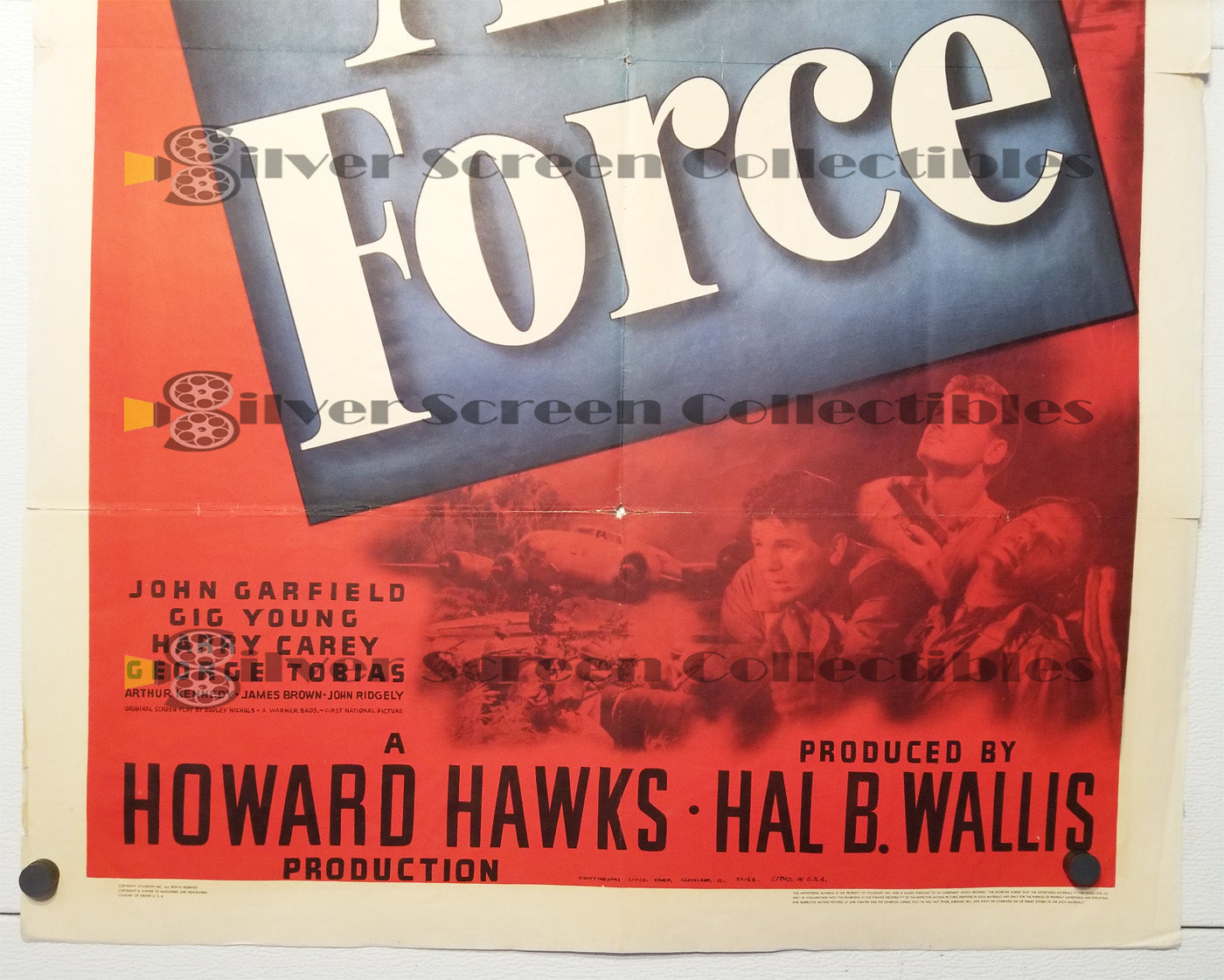 Air Force (1943) - Original U.S. One Sheet (27" x 41")