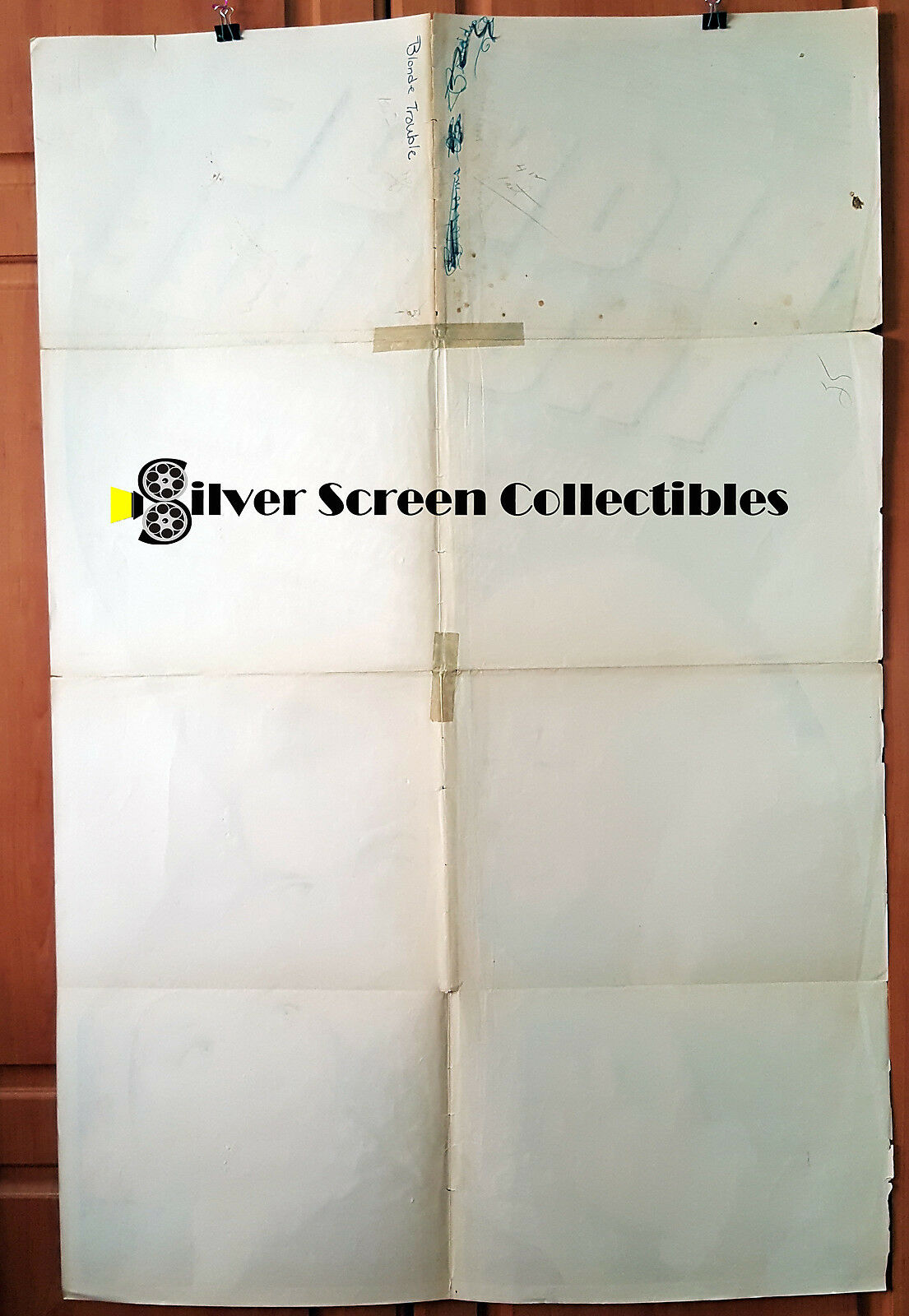 Blonde Trouble (1937) - Original U.S. One Sheet (27" x 41")