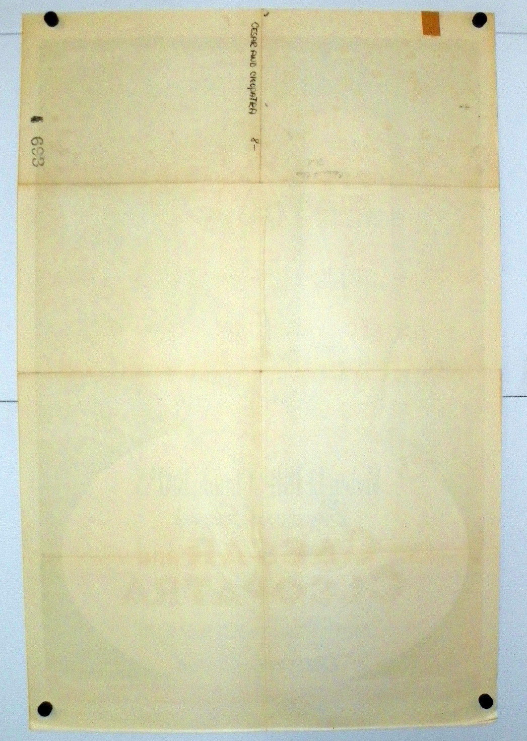 Caesar and Cleopatra (1945) - Original U.S. One Sheet Movie Poster (27" x 41")