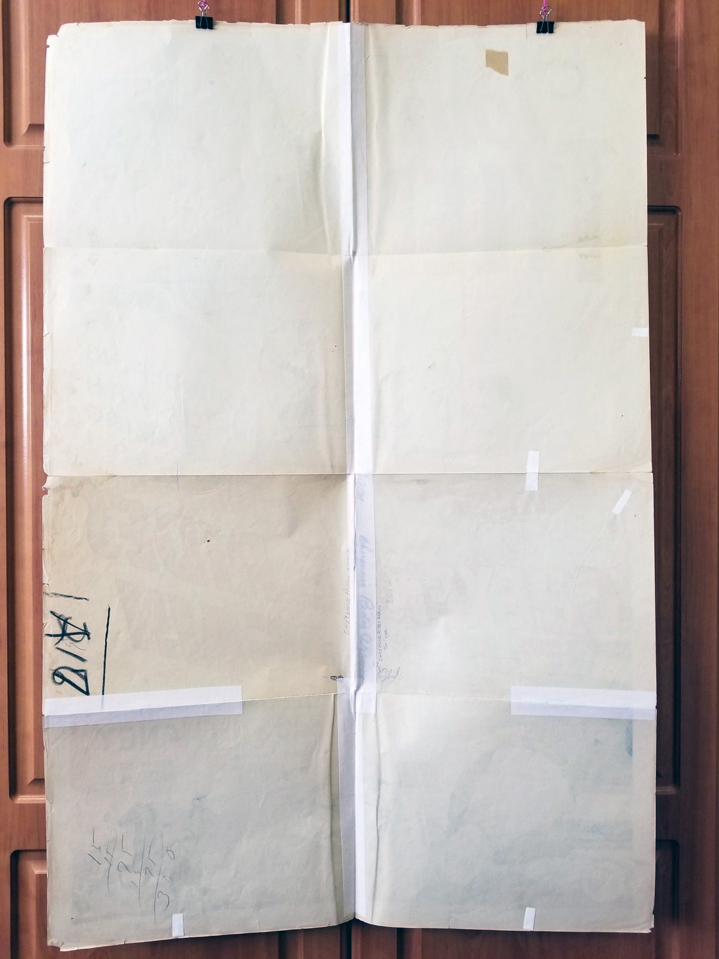 Cheyenne Rides Again - Tom Tyler (1937) - Original U.S. One Sheet Movie Poster (27" x 41")