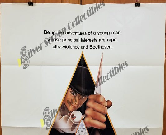 A Clockwork Orange (1971) - Original U.S. One Sheet (27" x 41")