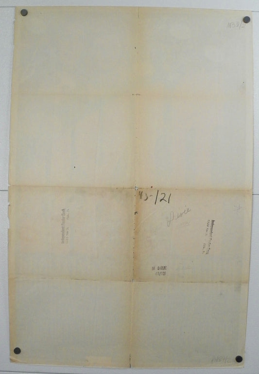 Dixie (1943) - Original U.S. One Sheet Movie Poster (27" x 41")