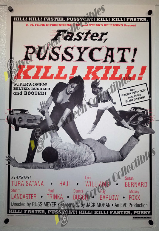 Faster, Pussycat! Kill! Kill! (1965) - Original U.S. One Sheet (27" x 41")