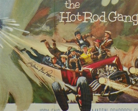 Ghost of Dragstrip Hollow (1959) - Signed Original U.S. One Sheet (27" x 41")