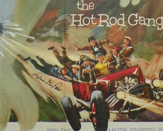 Ghost of Dragstrip Hollow (1959) - Signed Original U.S. One Sheet (27" x 41")