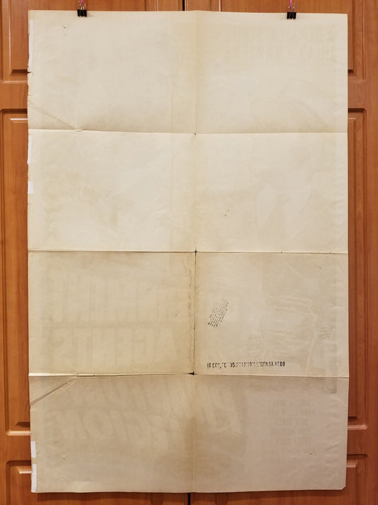 Government Agents vs Phantom Legion (1951) - Original U.S. One Sheet (27" x 41")