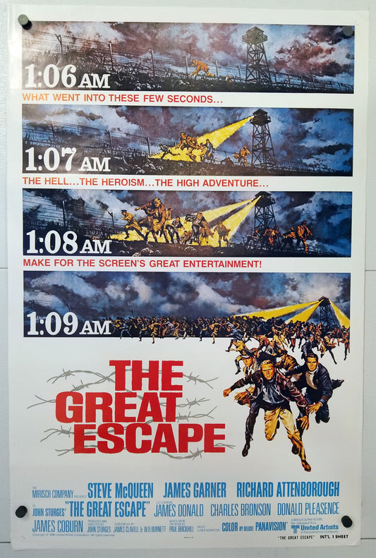 The Great Escape (1963) - Original U.S. One Sheet (27" x 41")