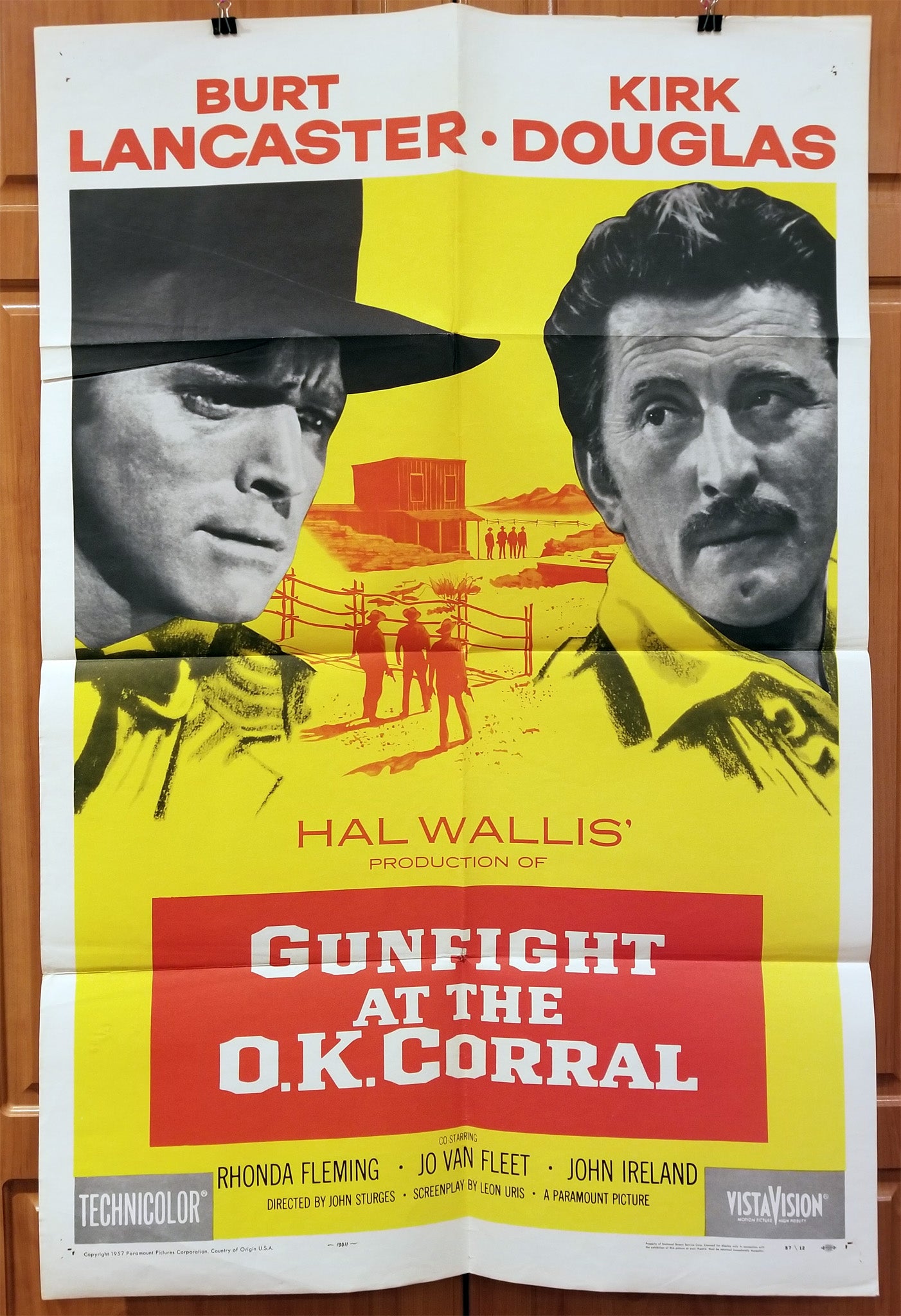 Gunfight at the O.K. Corral (1957) - Original U.S. One Sheet (27" x 41")
