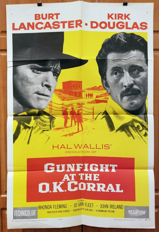 Gunfight at the O.K. Corral (1957) - Original U.S. One Sheet (27" x 41")