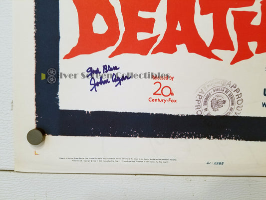 Hand of Death (1962) - Original U.S. One Sheet (27" x 41")