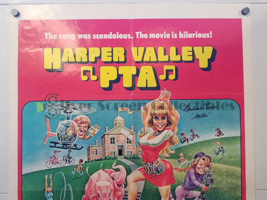Harper Valley P.T.A. (1978) - Signed Original U.S. One Sheet (27" x 41")