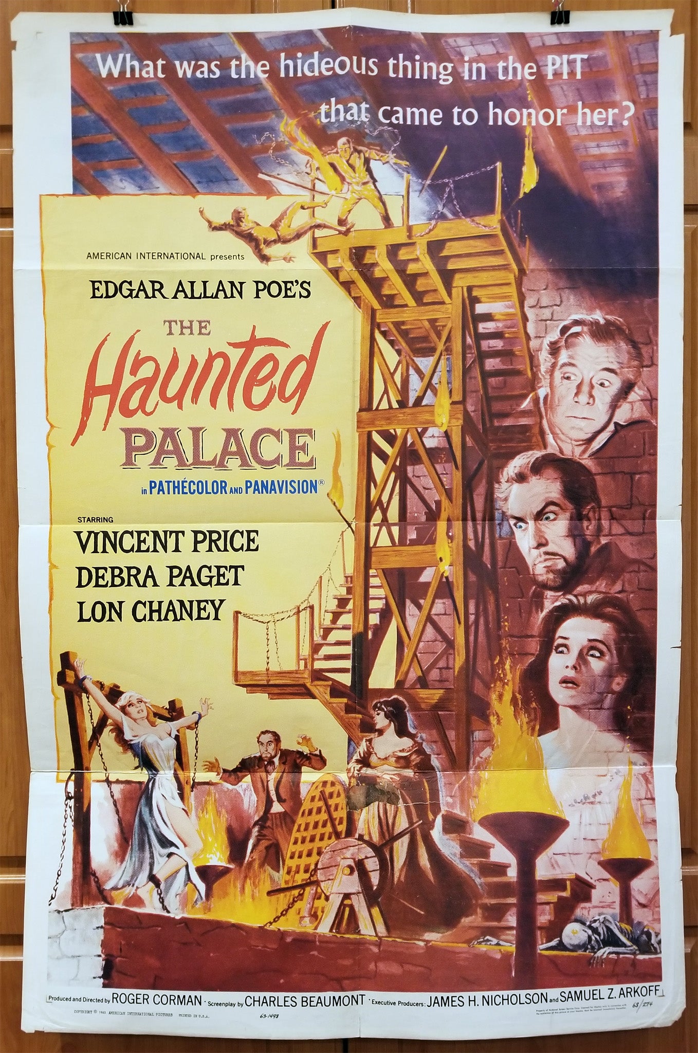 Grip of the Strangler (1958) - Original U.S. One Sheet Movie Poster (27" x 41")