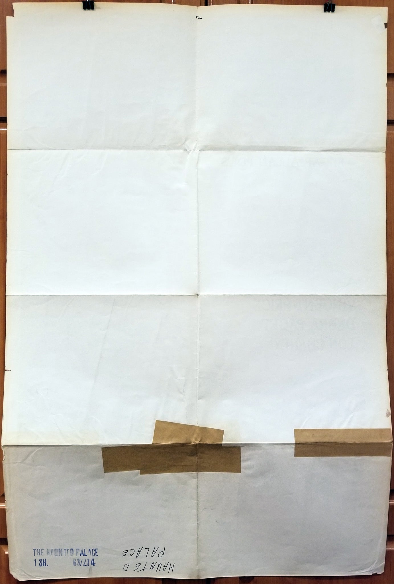 Grip of the Strangler (1958) - Original U.S. One Sheet Movie Poster (27" x 41")