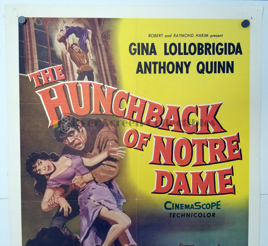 The Hunchback of Notre Dame (1956) - Original U.S. One Sheet (27" x 41")