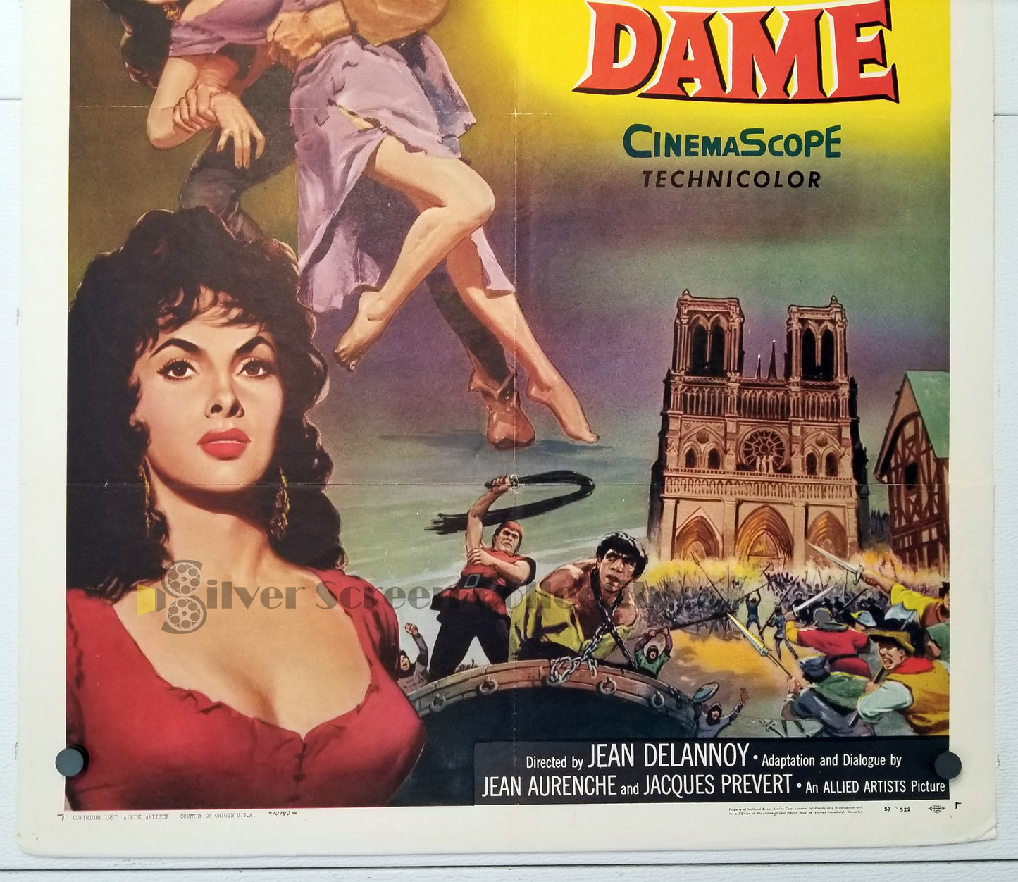 The Hunchback of Notre Dame (1956) - Original U.S. One Sheet (27" x 41")