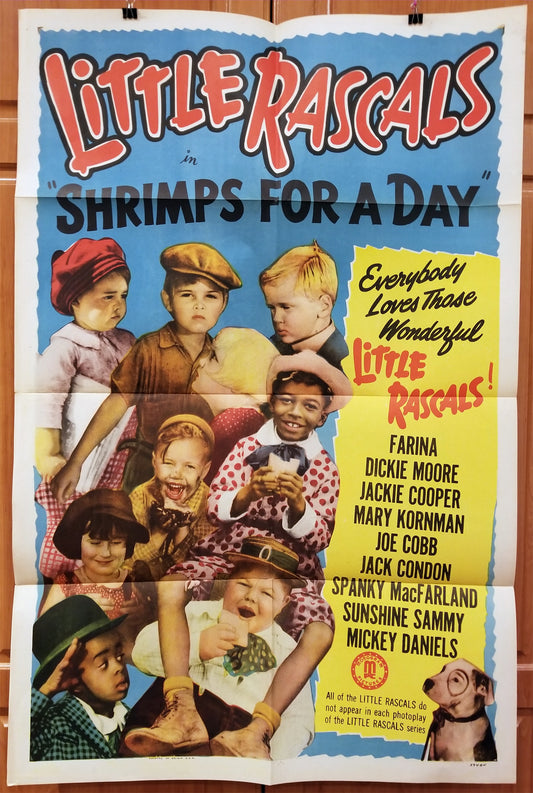 Shrimps for a Day (1934) - Original U.S. One Sheet (27" x 41")