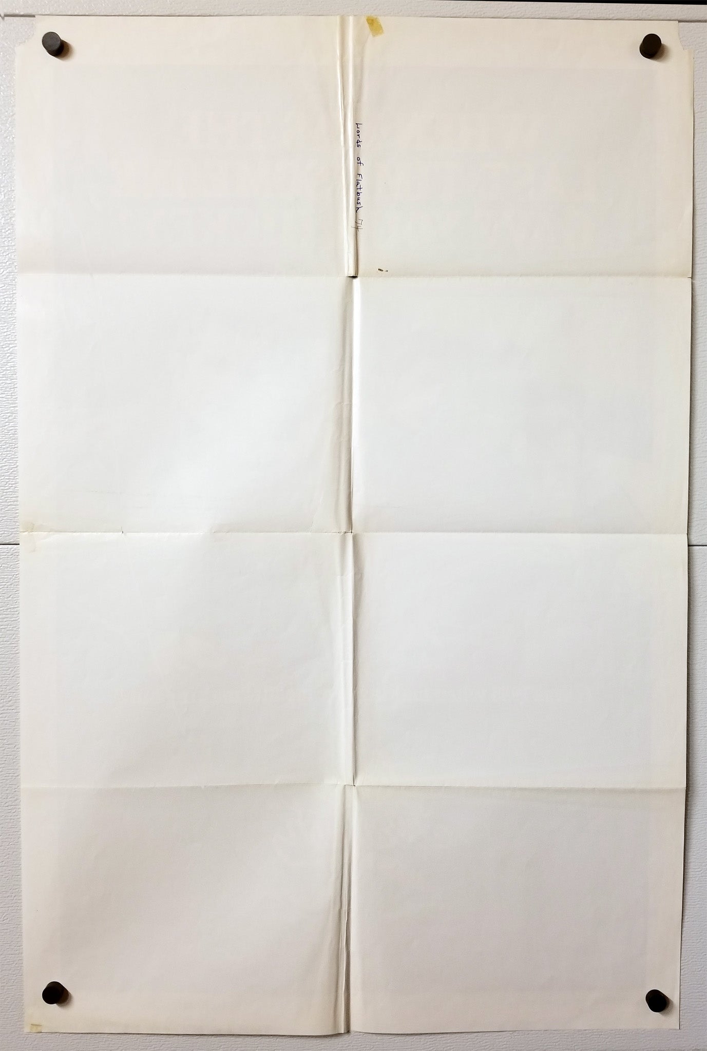 The Lords of Flatbush (1974) - Signed Original U.S. One Sheet Movie Poster (27" x 41")