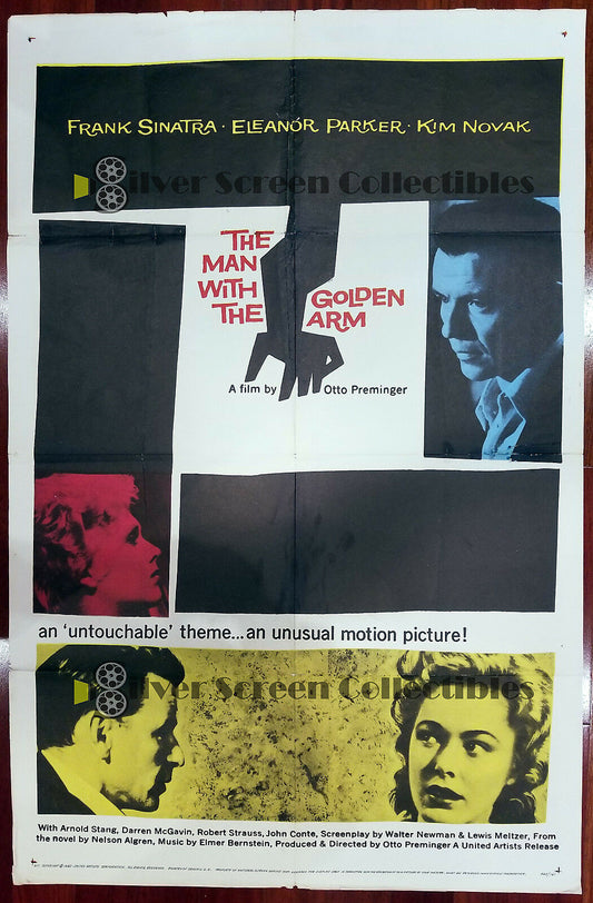 The Man with the Golden Arm (1955) - Original U.S. One Sheet Poster (27" x 41")