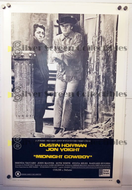 Midnight Cowboy (1969) - Original U.S. One Sheet (27" x 41") [On Linen]