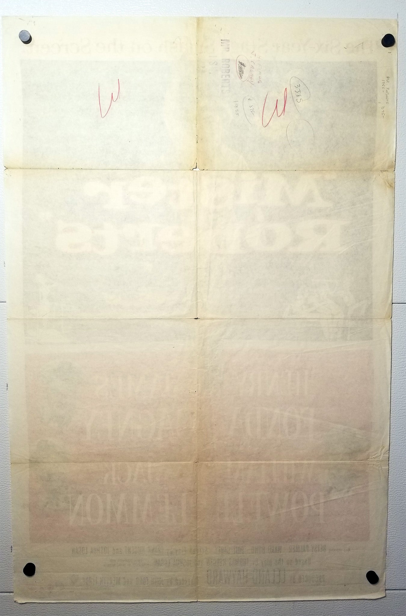 Mister Roberts (1955) - Original U.S. One Sheet (27" x 41")