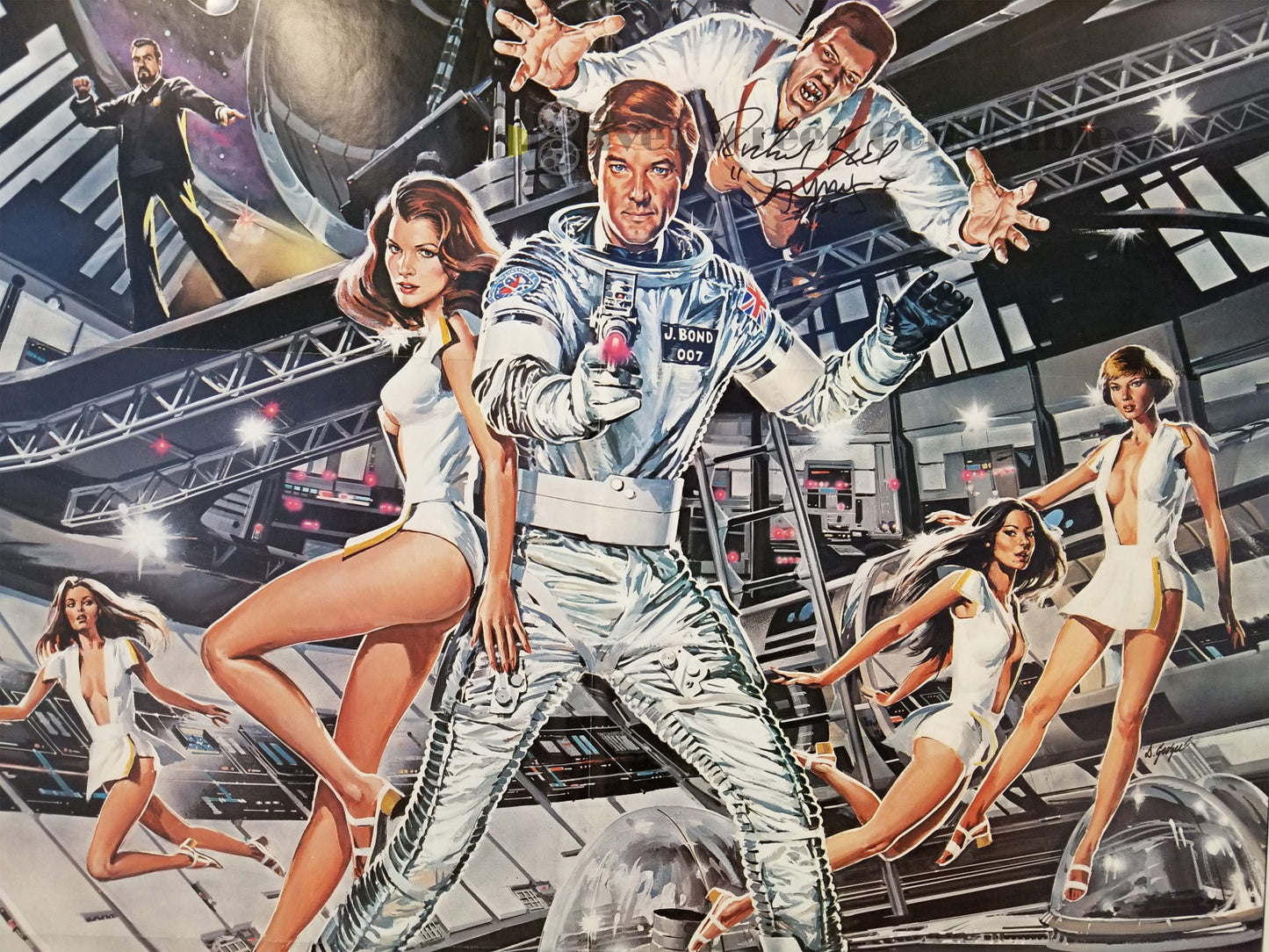 Moonraker (1979) - Signed Original U.S. One Sheet (27" x 41")
