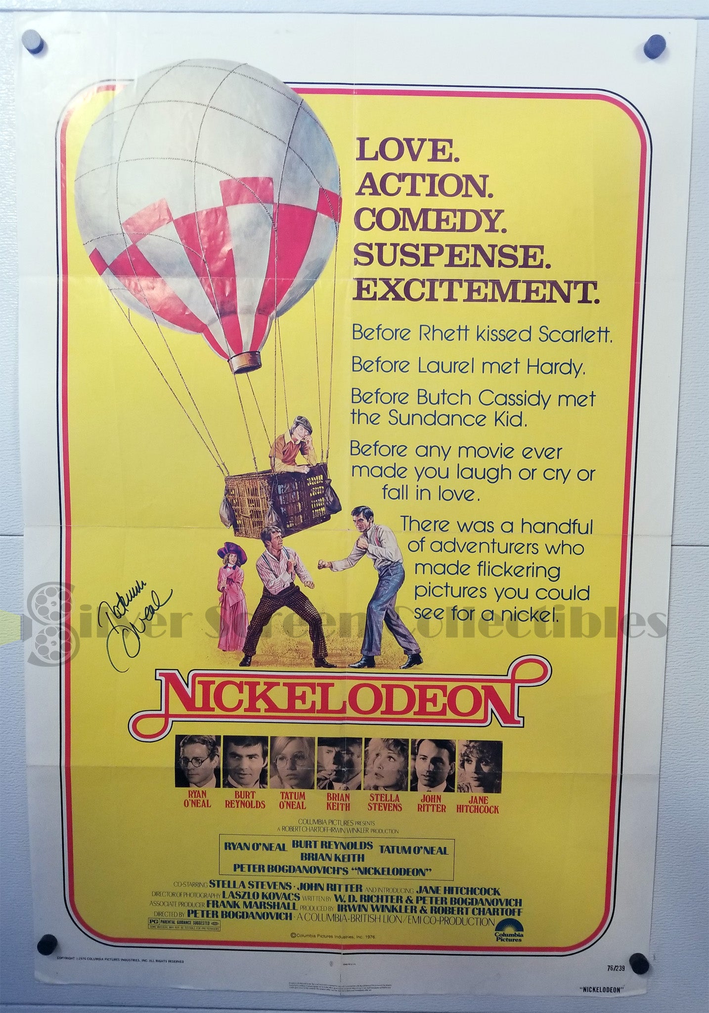Nickelodeon (1976) - Signed Original U.S. One Sheet (27" x 41")