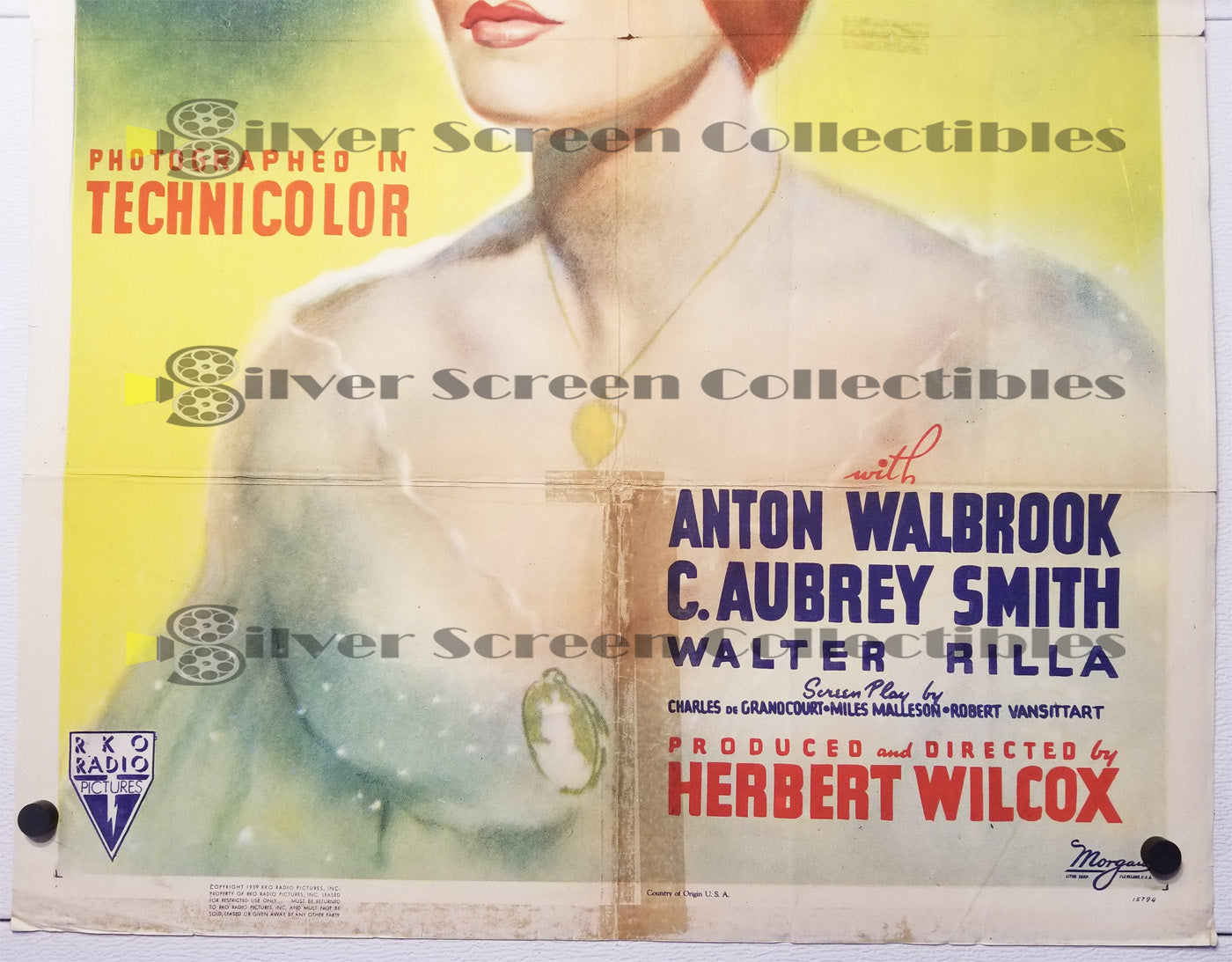 Sixty Glorious Years (AKA Queen of Destiny) (1938) - Original U.S. One Sheet Movie Poster (27" x 41")