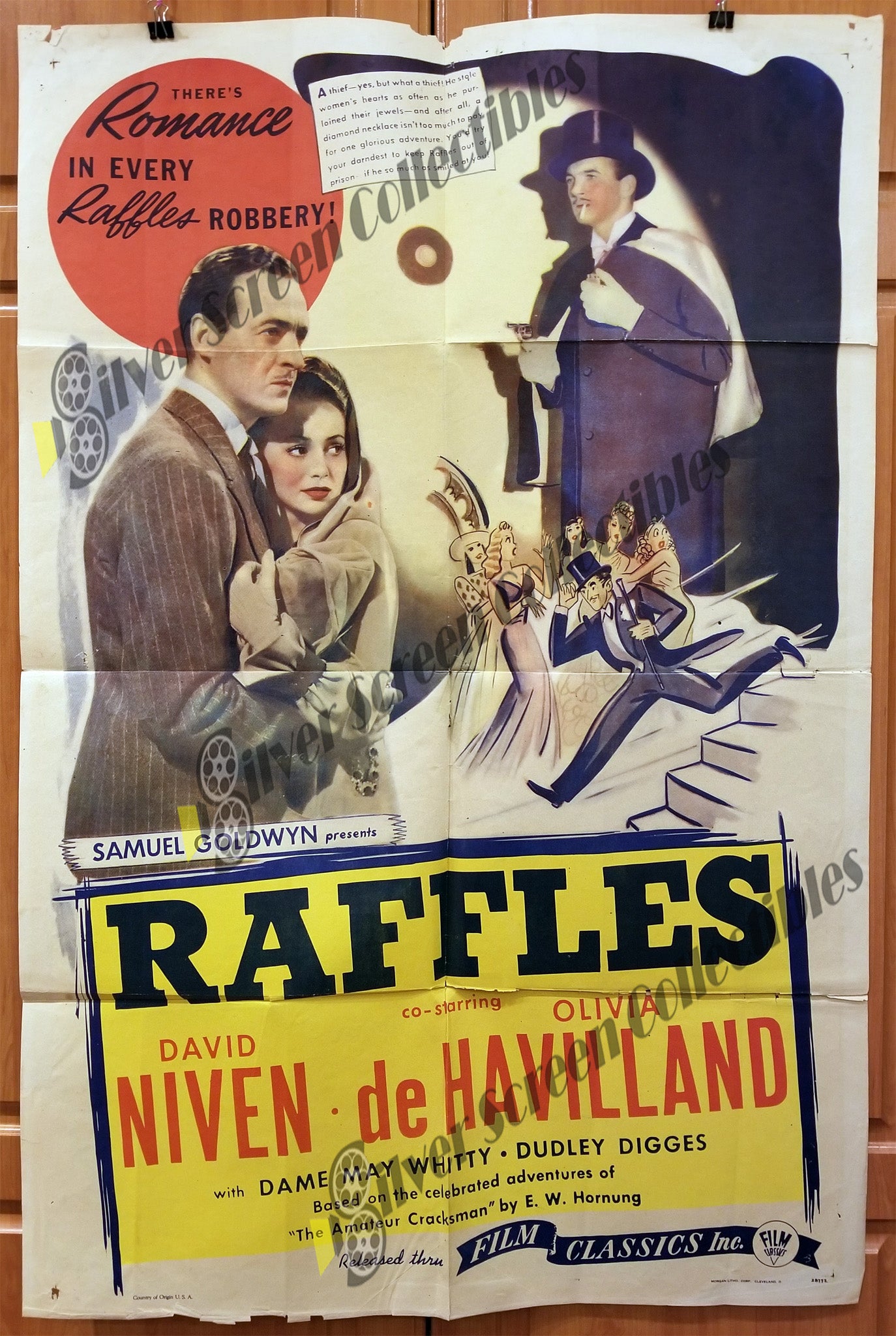 Raffles (1939) - Original U.S. One Sheet (27" x 41")